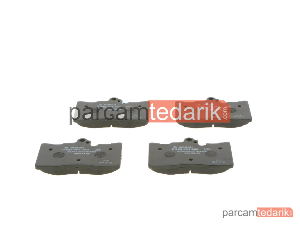 BOSCH 0986494252 | Fren Balatası (Ön) — Lexus GS, Lexus RC, Lexus LS