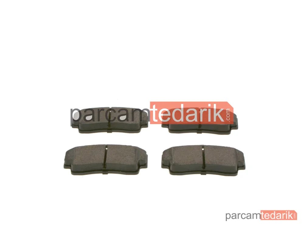 BOSCH 0986494265 | Fren Balatası (Arka) — Porsche Boxster, Porsche 911 Cabrio, Porsche 911