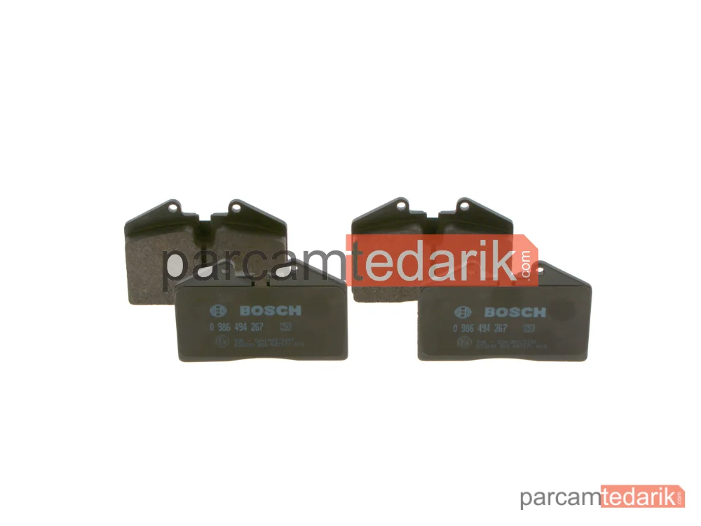 BOSCH 0986494267 | Fren Balatası (Arka) — Porsche 911, Porsche 911 Cabrio, Porsche 928