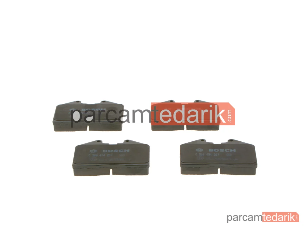 BOSCH 0986494267 | Fren Balatası (Arka) — Porsche 911, Porsche 911 Cabrio, Porsche 928
