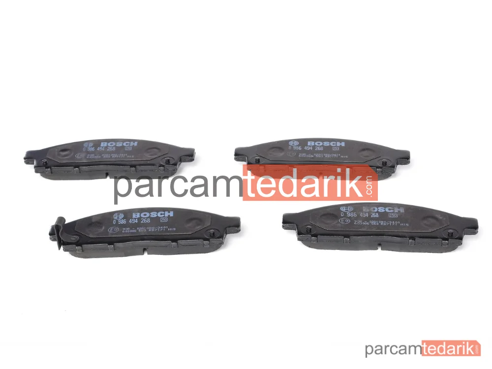 BOSCH 0986494268 | Fren Balatası (Ön) — Mitsubishi L200 / Triton