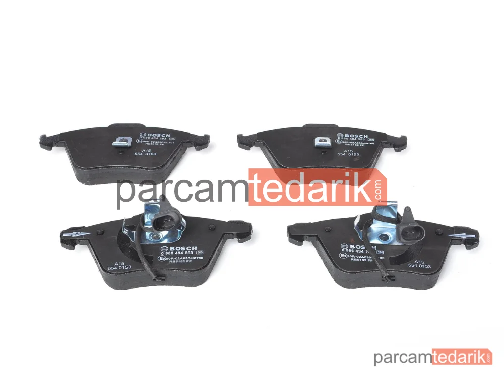 BOSCH 0986494283 | Fren Balatası (Ön) — Audi A6 C5, Audi Allroad C5