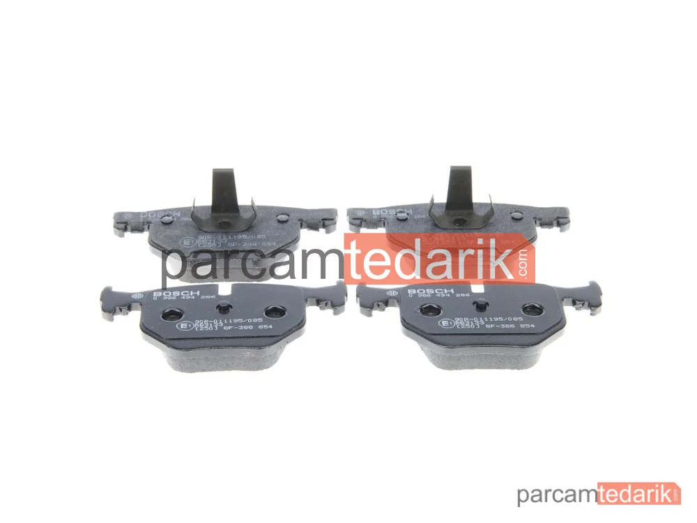BOSCH 0986494286 | Fren Balatası (Arka) — BMW 7