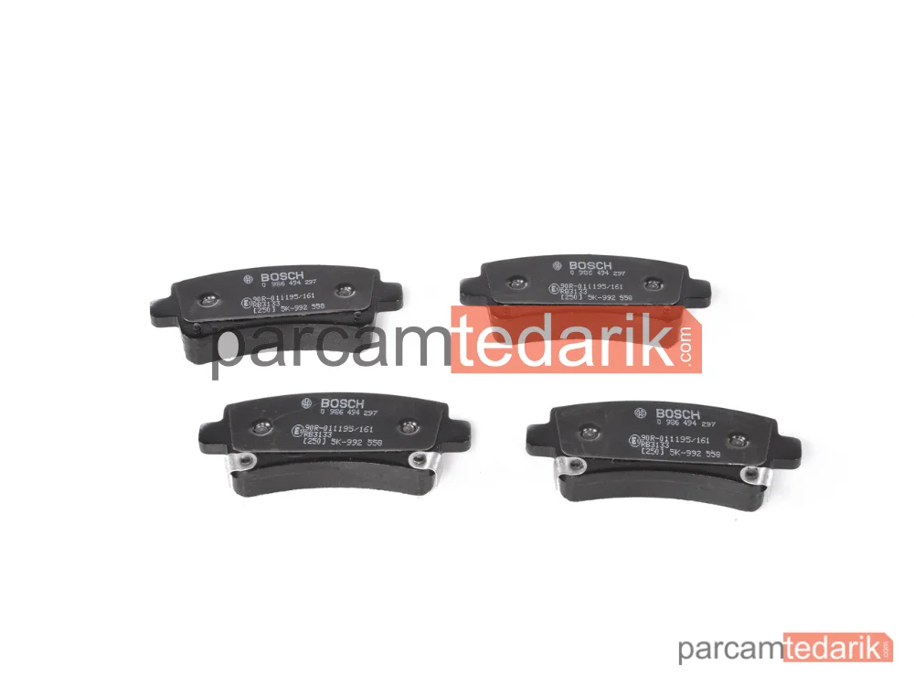 BOSCH 0986494297 | Fren Balatası (Arka) — Opel Insignia A, Opel Insignia A Country Tourer, Saab 9-5