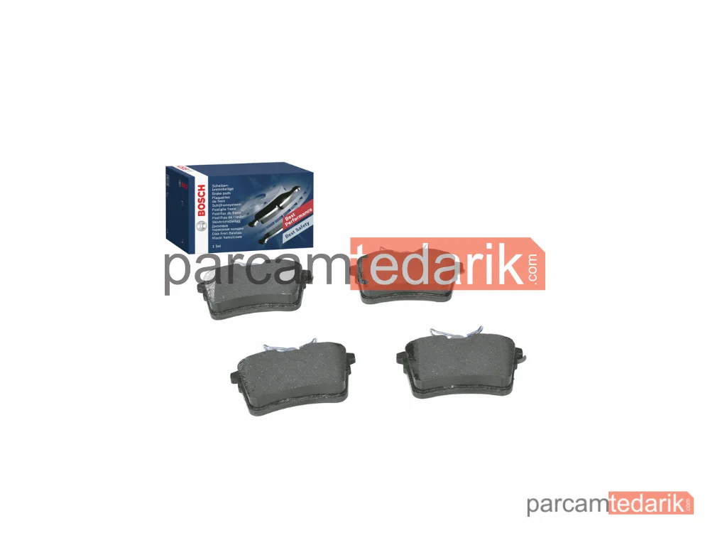 0986494304 | Fren Balatası (Arka) — Citroen Berlingo, Citroen Berlingo Multispace