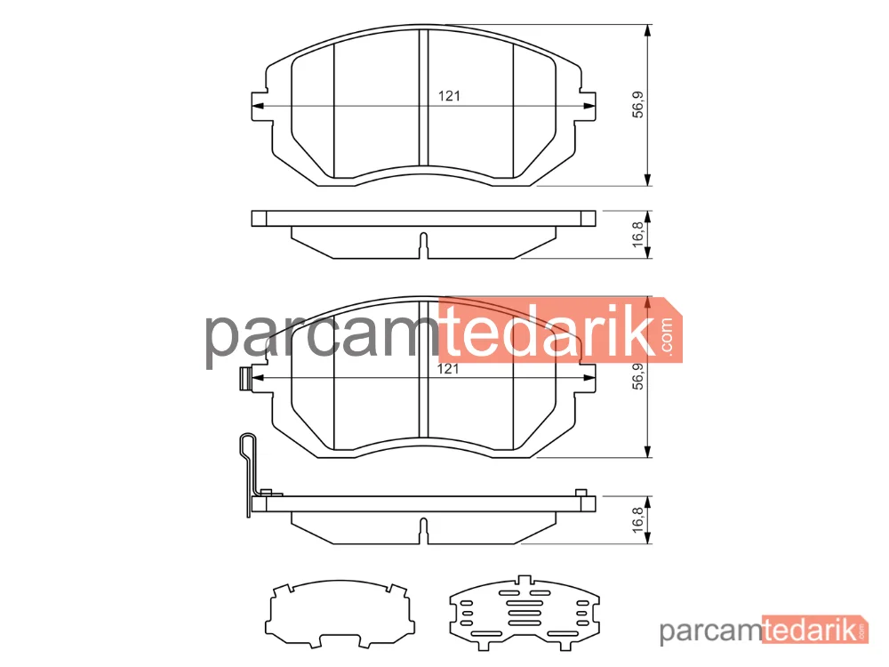 BOSCH 0986494315 | Fren Balatası (Ön) — Subaru Forester, Subaru Legacy IV, Subaru Impreza