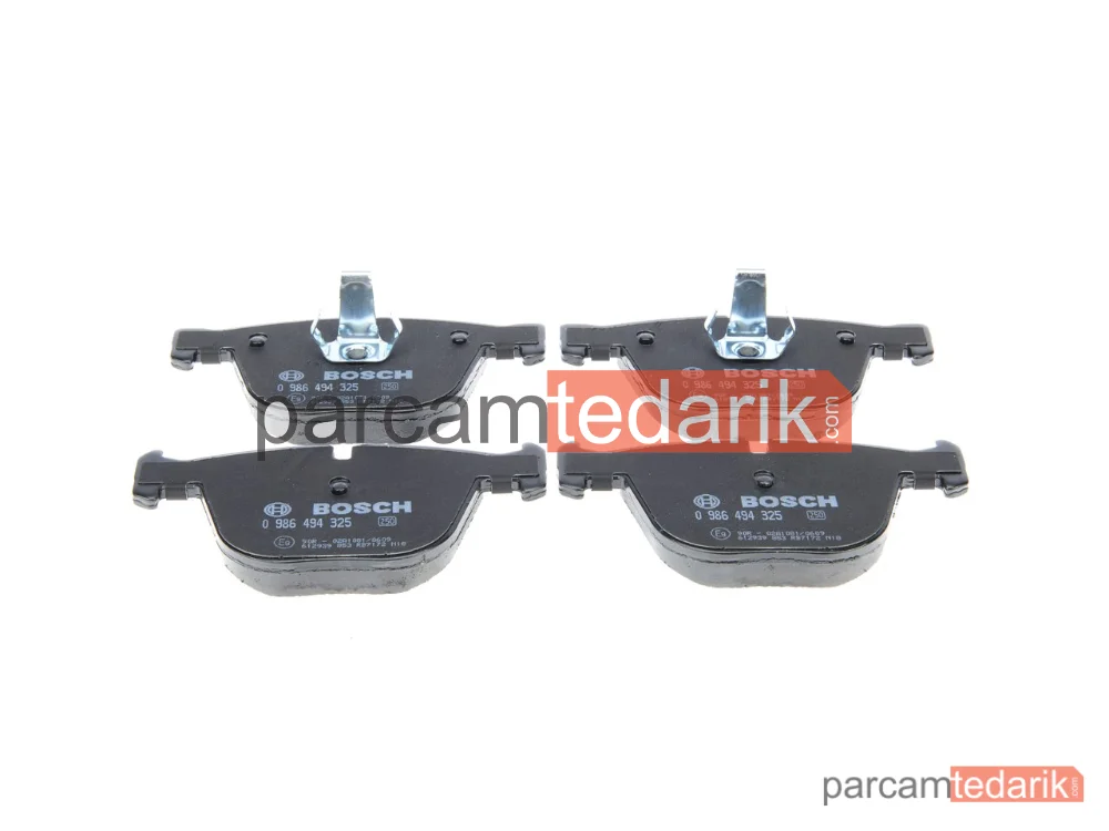 BOSCH 0986494325 | Fren Balatası (Arka) — BMW X5, BMW X6