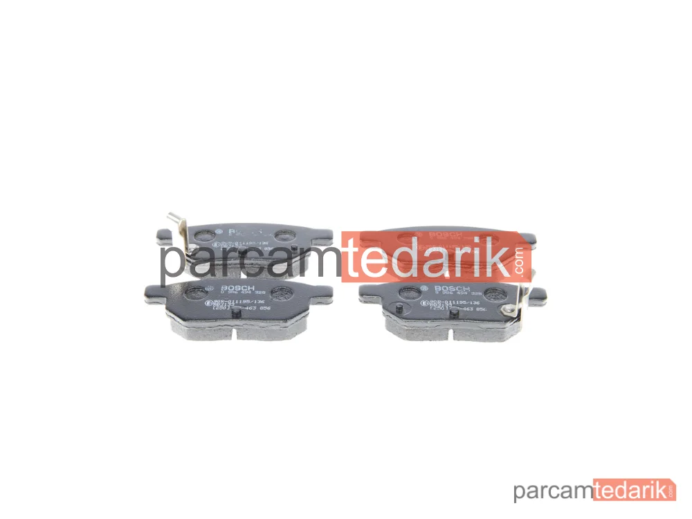 BOSCH 0986494328 | Fren Balatası (Arka) — Toyota Corolla, Toyota IQ, Toyota Prius