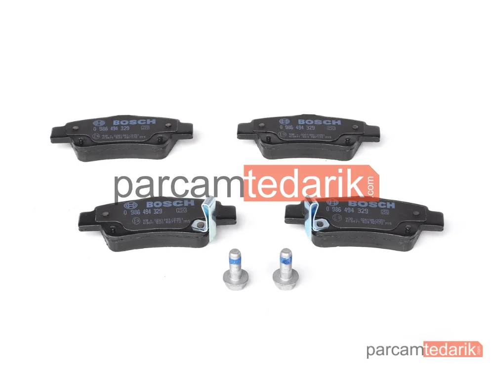 BOSCH 0986494329 | Fren Balatası (Arka) — Honda Cr-V III, Honda Cr-V IV