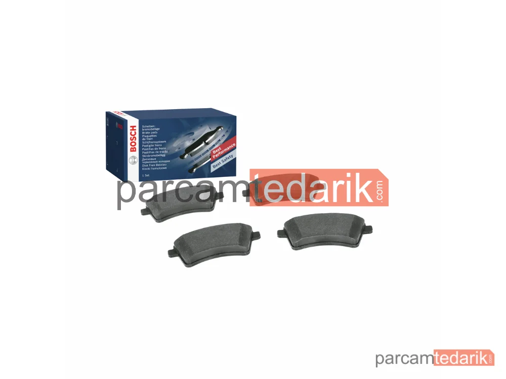 Fren Balatası (Ön) — Renault Kangoo Express, Renault Kangoo / Grand Kangoo II - 0986494332