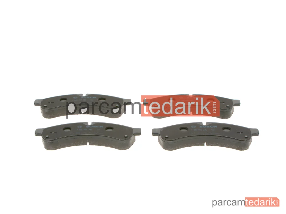 BOSCH 0986494335 | Fren Balatası (Arka) — Iveco Daily IV