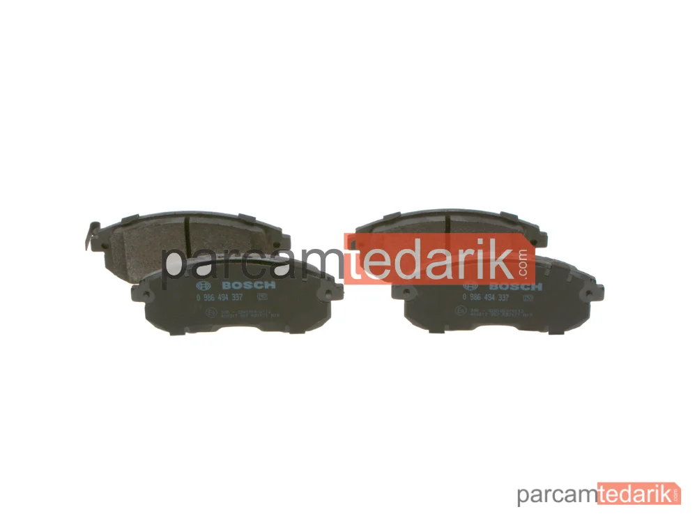 0986494337 | Fren Balatası (Ön) — Nissan Juke, Suzuki SX4, Nissan Tiida