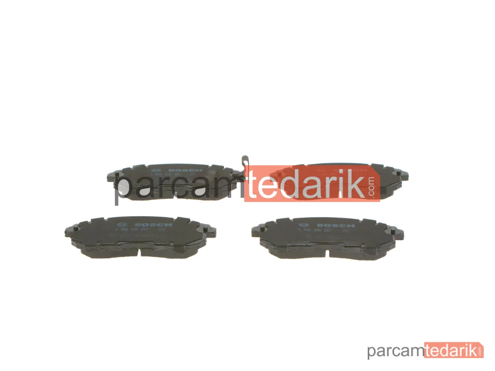 BOSCH 0986494337 | Fren Balatası (Ön) — Nissan Juke, Suzuki SX4, Nissan Tiida