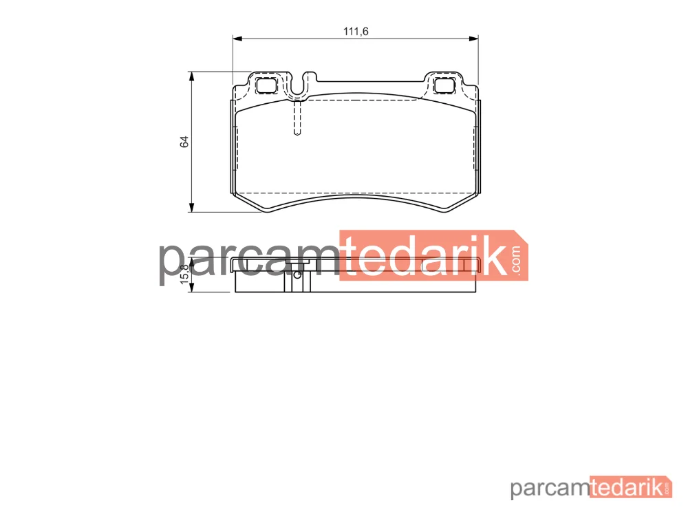 BOSCH 0986494356 | Fren Balatası (Arka) — Mercedes-Benz S-Serisi Coupe, Mercedes-Benz SL