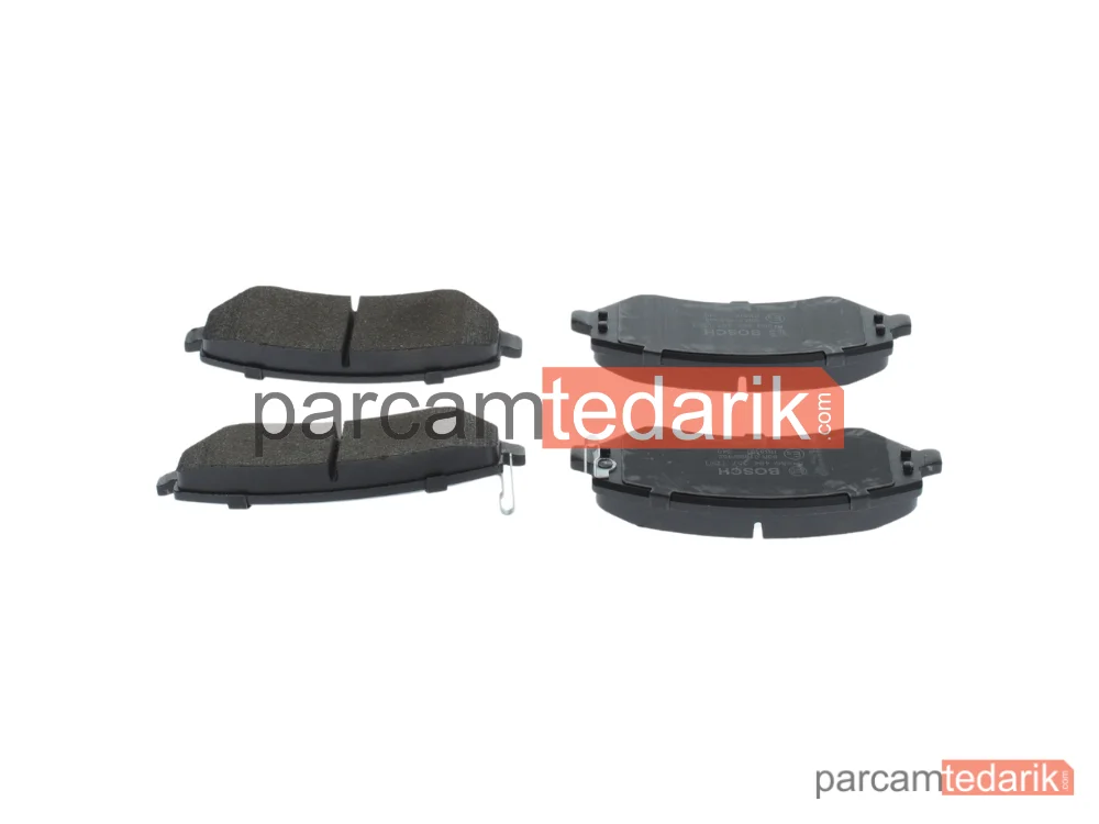 BOSCH 0986494357 | Fren Balatası (Ön) — Jeep Cherokee, Chrysler Voyager IV, Dodge Caravan