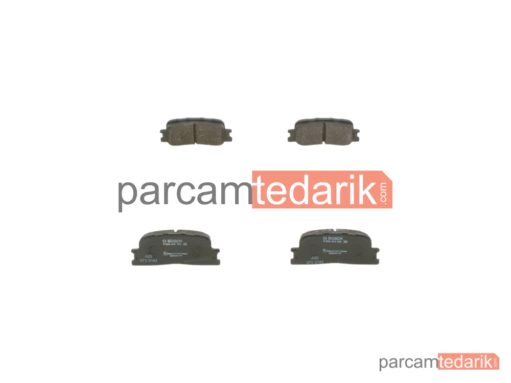 0986494359 | Fren Balatası (Arka) — Chery A5, Toyota Camry