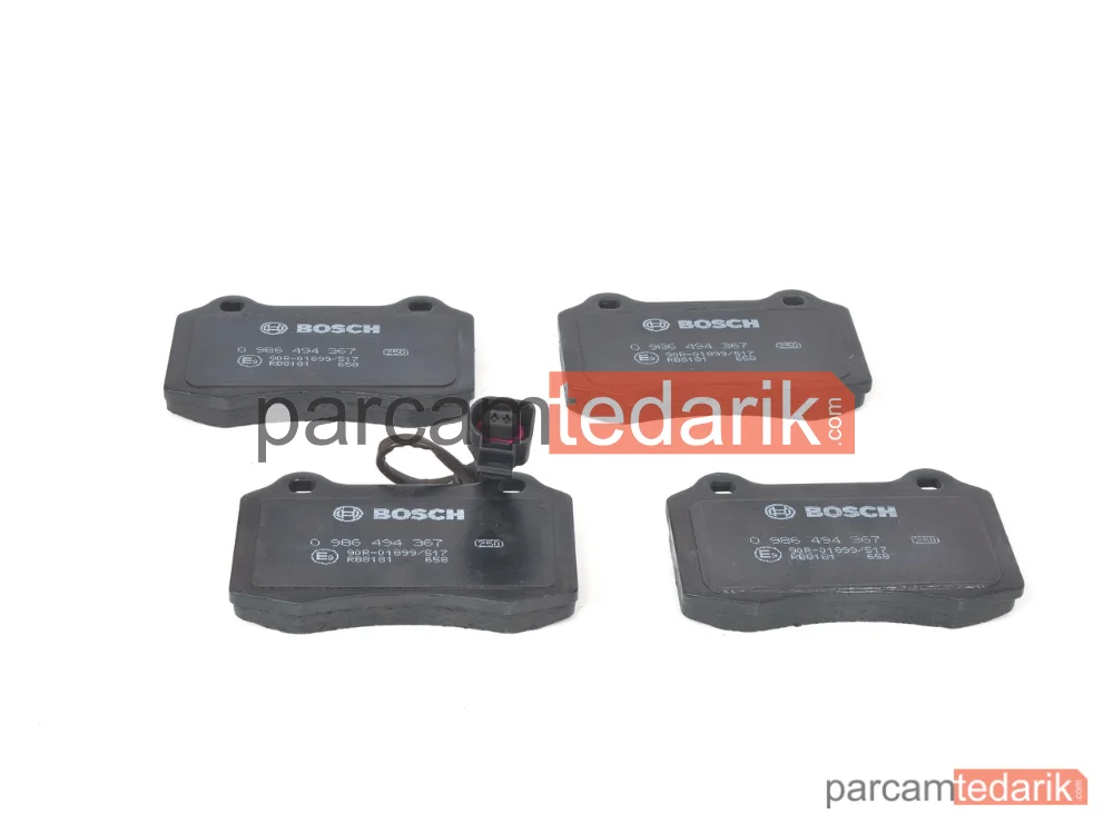 BOSCH 0986494367 | Fren Balatası (Ön) — Seat Leon, Seat Toledo II