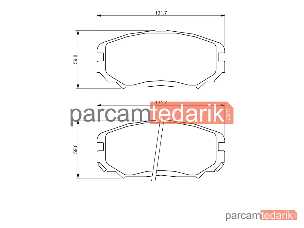 BOSCH 0986494374 | Fren Balatası (Ön) — Hyundai Sonata V, Kia Opirus