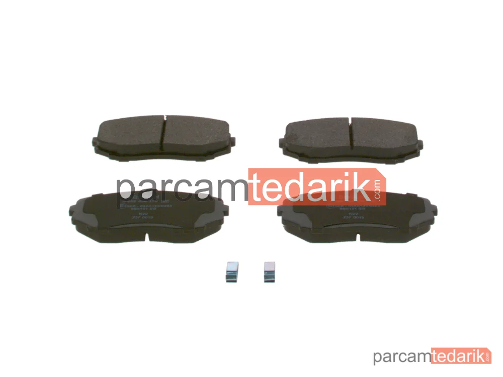 0986494375 | Fren Balatası (Ön) — Mazda CX-7, Mazda CX-9, Mitsubishi L200 / Triton
