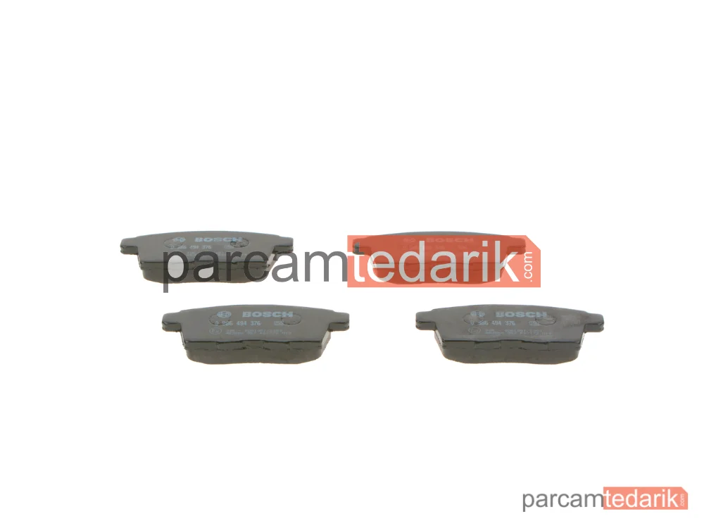 BOSCH 0986494376 | Fren Balatası (Arka) — Mazda CX-7, Mazda CX-9