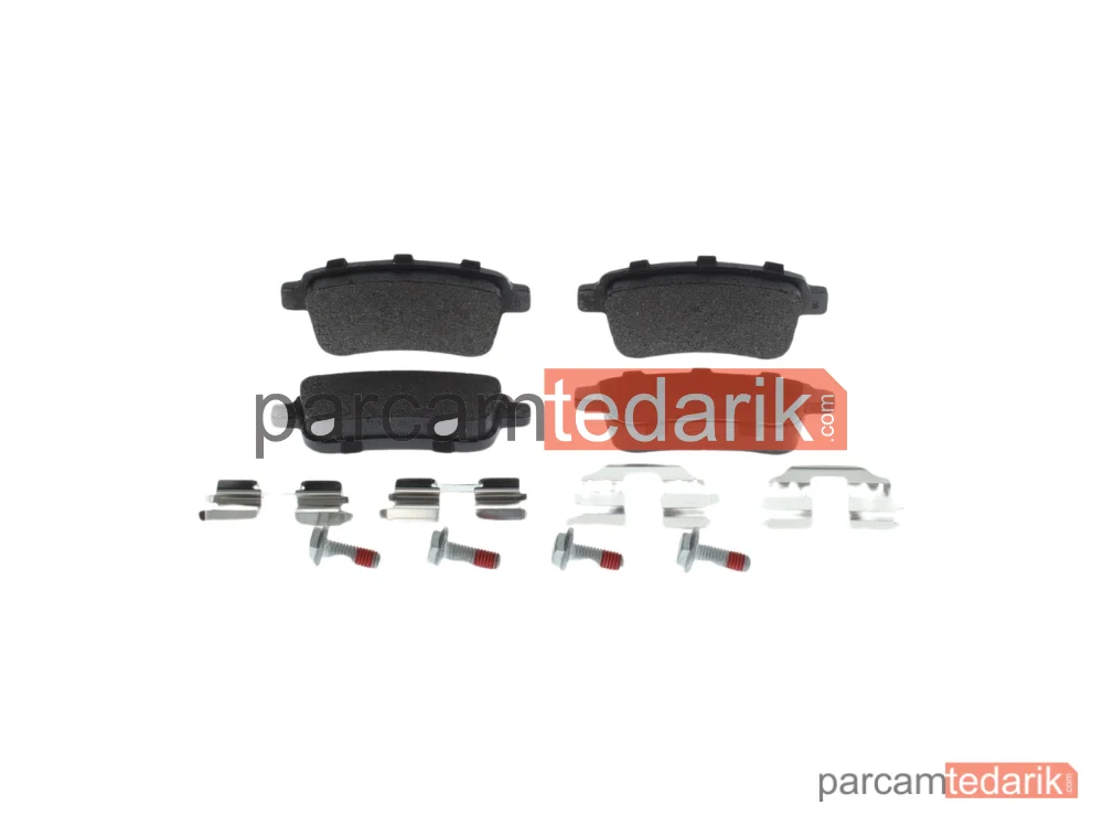 BOSCH 0986494384 | Fren Balatası (Arka) — Renault Megane III, Renault Megane IV, Renault Megane III Coupe