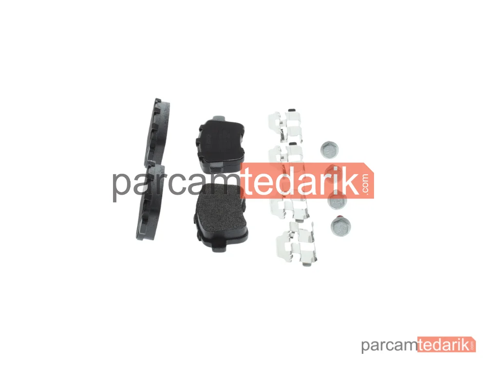 BOSCH 0986494384 | Fren Balatası (Arka) — Renault Megane III, Renault Megane IV, Renault Megane III Coupe