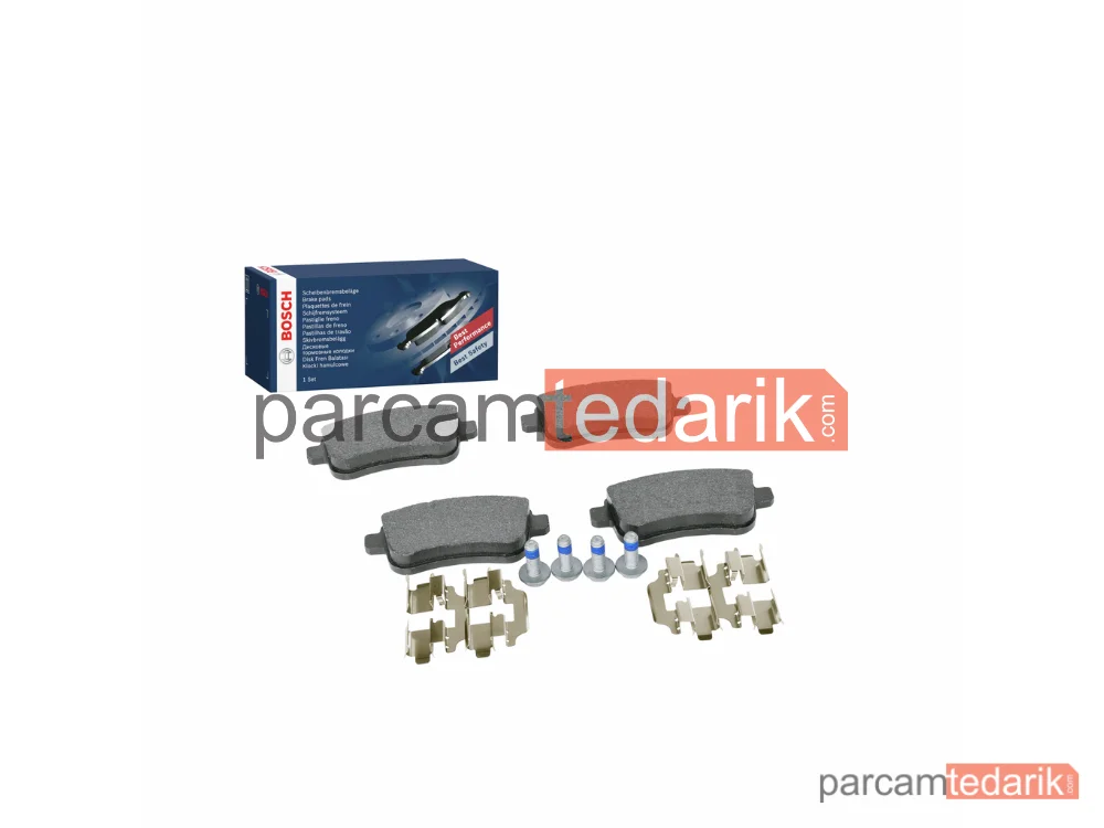 Fren Balatası (Arka) — Renault Megane III, Renault Megane IV, Renault Megane III Coupe - 0986494384