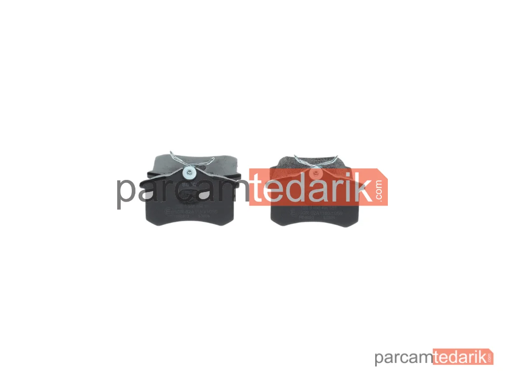 BOSCH 0986494387 | Fren Balatası (Arka) — Renault Megane III, Renault Megane IV, Renault Clio III