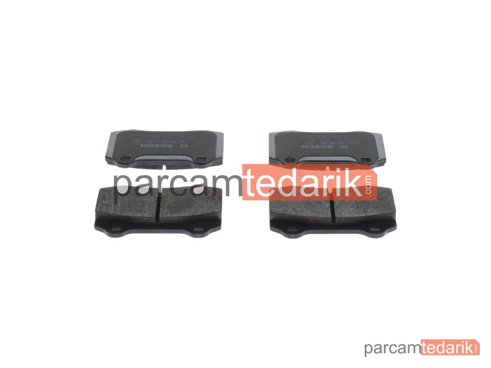 BOSCH 0986494393 | Fren Balatası — Peugeot 208 I, Citroen DS3, Jaguar XK 8 Coupe