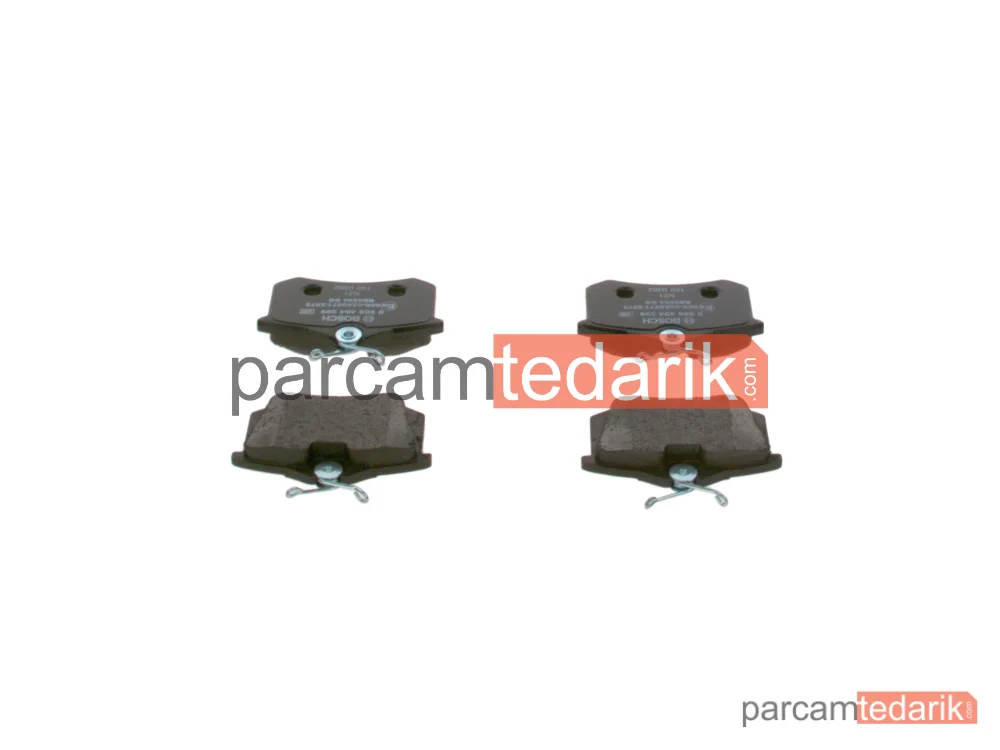 BOSCH 0986494399 | Fren Balatası (Arka) — Seat Leon ST, Peugeot 208 I, Citroen C3 Aircross I