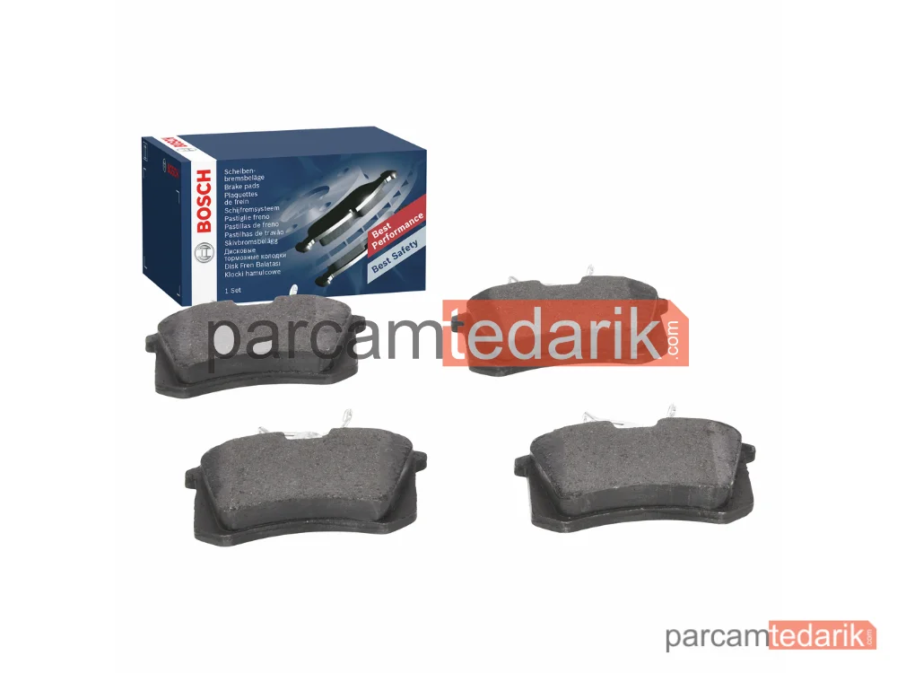 Fren Balatası (Arka) — Seat Leon ST, Peugeot 208 I, Citroen C3 Aircross I - 0986494399