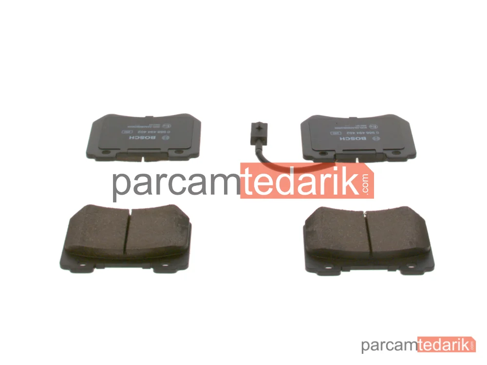 BOSCH 0986494402 | Fren Balatası (Ön) — Alfa Romeo Brera, Alfa Romeo Spider