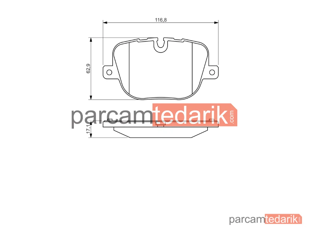 BOSCH 0986494409 | Fren Balatası (Arka) — Land Rover Range Rover Sport I