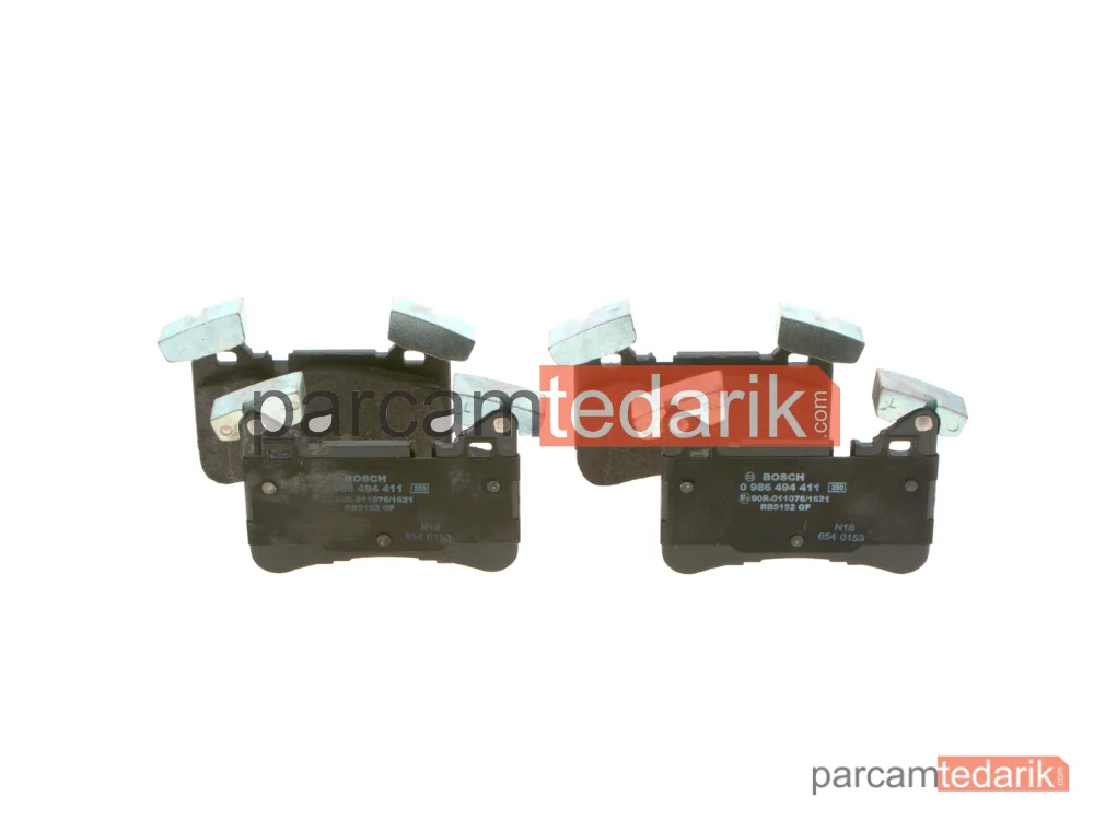 BOSCH 0986494411 | Fren Balatası (Arka) — Mercedes-Benz C-Serisi Coupe, Mercedes-Benz Cls, Mercedes-Benz SL