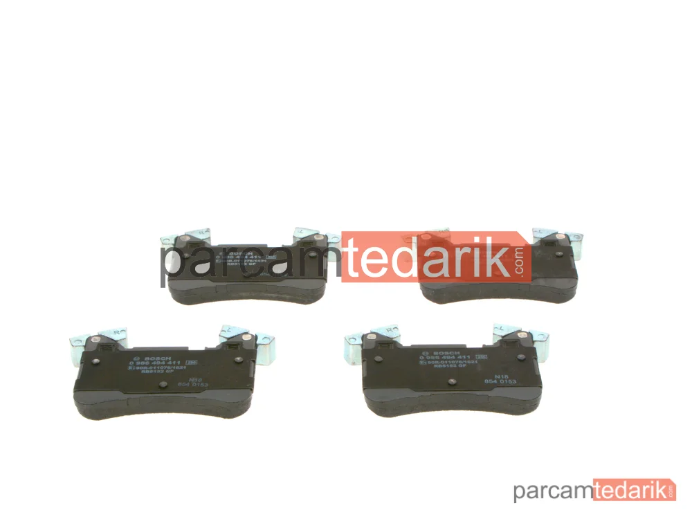 BOSCH 0986494411 | Fren Balatası (Arka) — Mercedes-Benz C-Serisi Coupe, Mercedes-Benz Cls, Mercedes-Benz SL