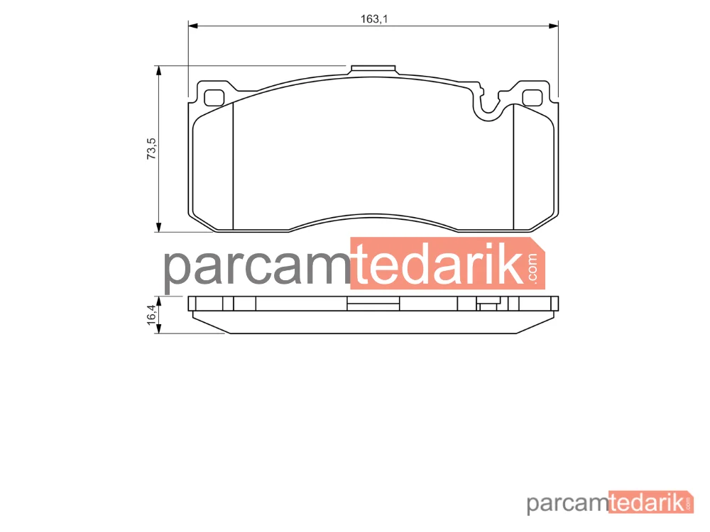 BOSCH 0986494428 | Fren Balatası (Ön) — BMW 1, BMW 3 Cabrio, BMW 3 Coupe