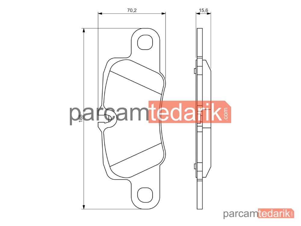 BOSCH 0986494431 | Fren Balatası (Arka) — Porsche Panamera, Porsche Panamera Sport Turismo, Porsche 911