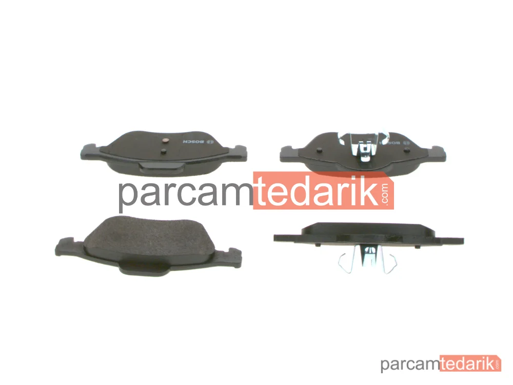 BOSCH 0986494439 | Fren Balatası (Ön) — Renault Clio III, Renault Megane II, Renault Megane II Coupé-Cabriolet