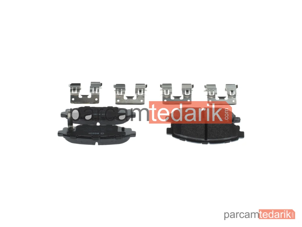 BOSCH 0986494444 | Fren Balatası (Arka) — Subaru Impreza, Subaru Legacy IV, Subaru Forester
