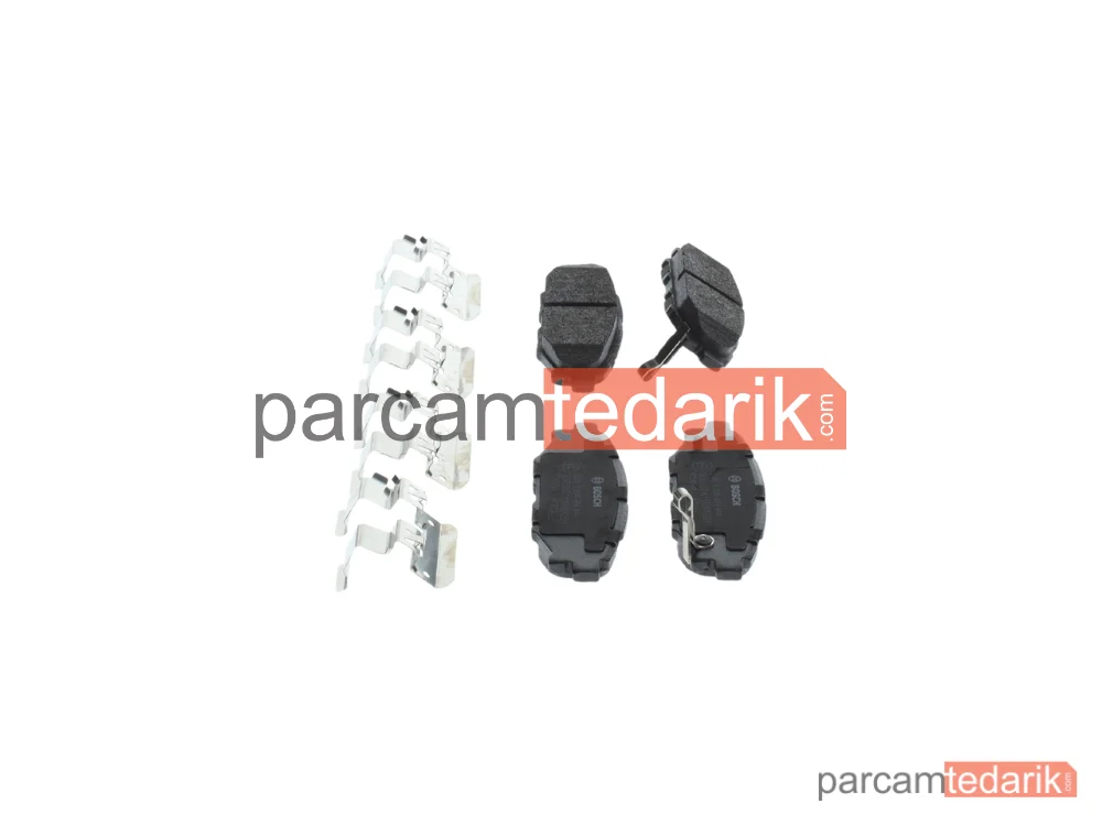 BOSCH 0986494444 | Fren Balatası (Arka) — Subaru Impreza, Subaru Legacy IV, Subaru Forester