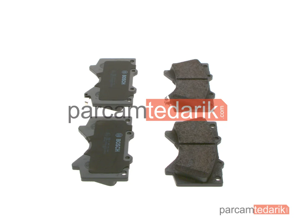BOSCH 0986494449 | Fren Balatası (Ön) — Toyota Land Cruiser 200, Toyota Land Cruiser Prado, Toyota Tundra Pick-Up