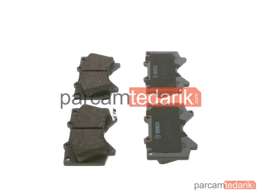 BOSCH 0986494449 | Fren Balatası (Ön) — Toyota Land Cruiser 200, Toyota Land Cruiser Prado, Toyota Tundra Pick-Up