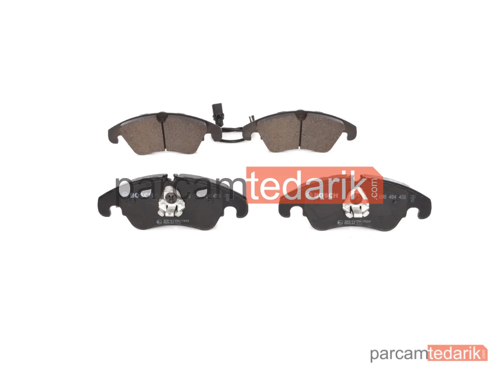 BOSCH 0986494456 | Fren Balatası (Ön) — Audi Q5, Audi A5, Ford Focus II