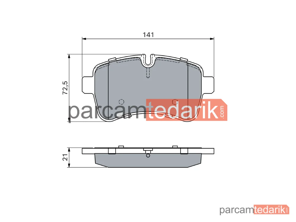 BOSCH 0986494460 | Fren Balatası — Iveco Daily VI