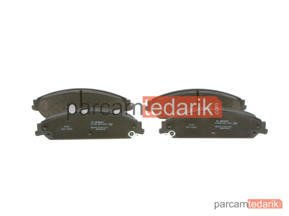 BOSCH 0986494483 | Fren Balatası (Ön) — Chrysler 300C Touring, Dodge Caliber, Chrysler 300C