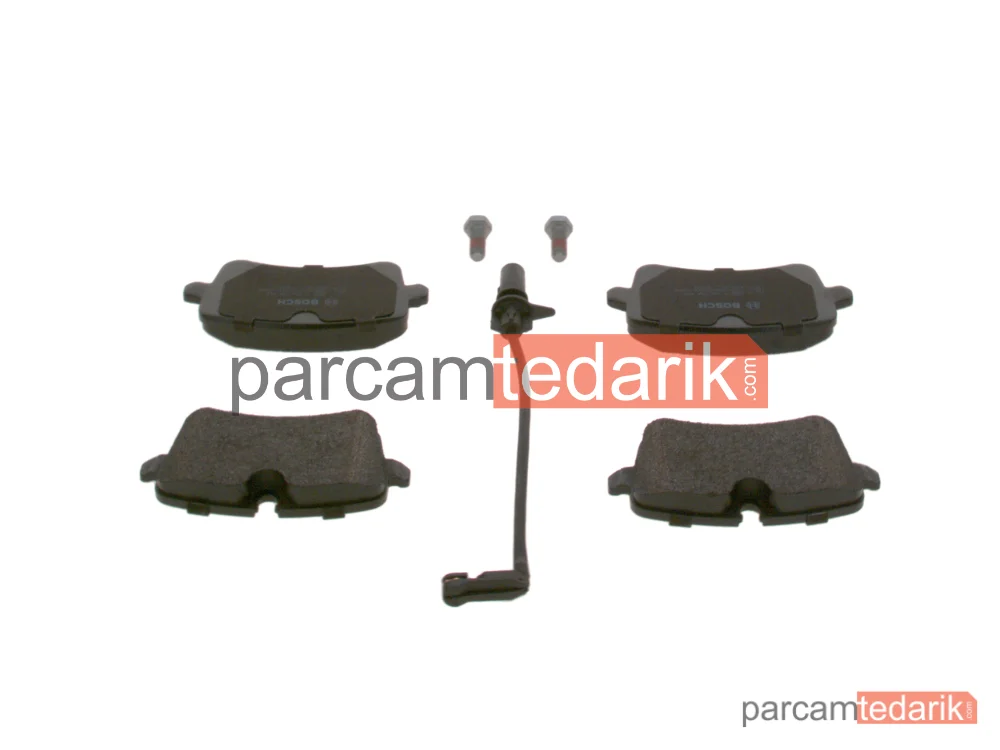 BOSCH 0986494488 | Fren Balatası (Arka) — Audi A6 C7, Audi A7, Audi A6 Allroad C7