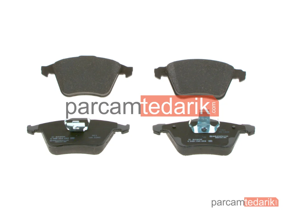 0986494492 | Fren Balatası (Ön) — Volvo V50, Saab 9-3, Volvo S40 II
