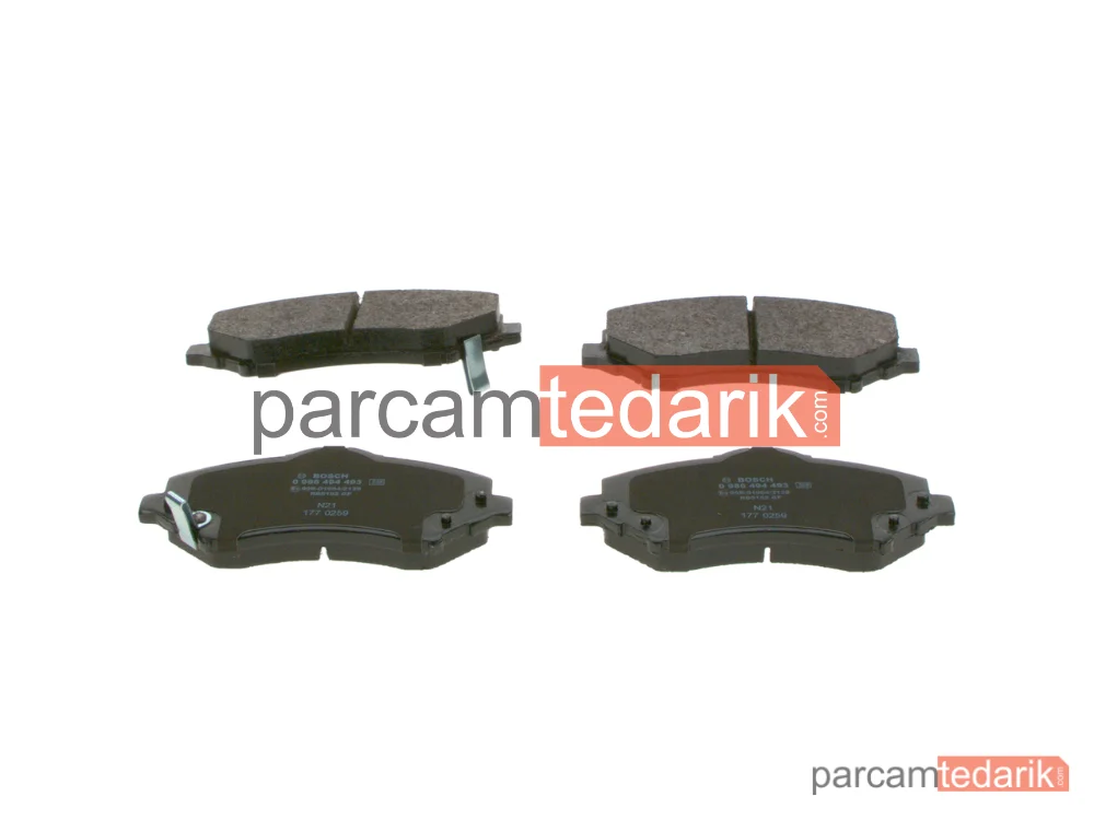 0986494493 | Fren Balatası (Ön) — Fiat Freemont, Jeep Wrangler III, Dodge Nitro