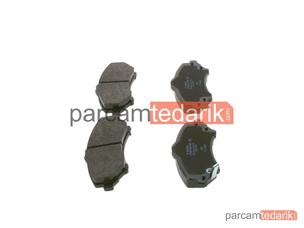 BOSCH 0986494493 | Fren Balatası (Ön) — Fiat Freemont, Jeep Wrangler III, Dodge Nitro