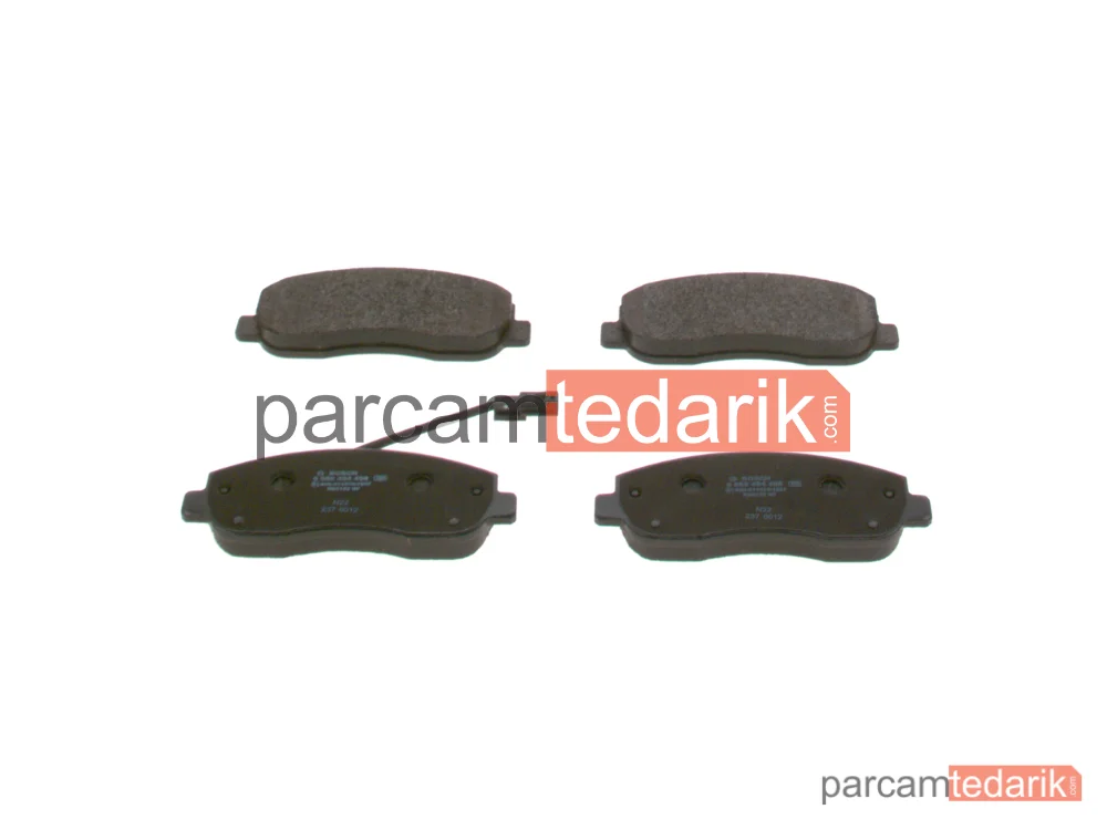BOSCH 0986494498 | Fren Balatası (Ön) — Nissan NV400, Renault Master III, Opel Movano B